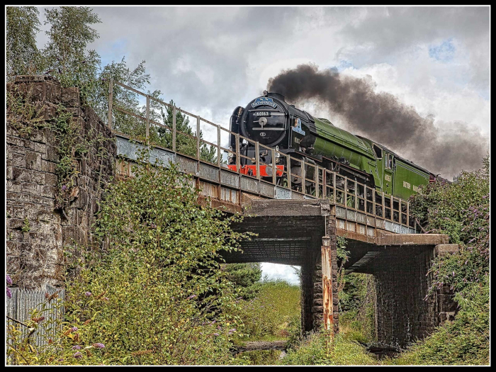 Peppercorn class A1 Pacific No. 60163 Tornado
The first main line steam locomotive built in the UK since 1960. Photographed crossing the disused Swansea Vale line.
Keywords: Gallery