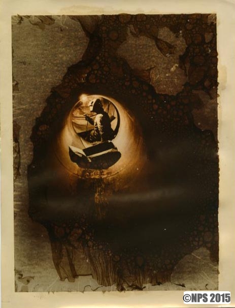 Welder's phantasy
Mordancage print scan
