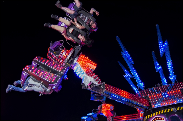 It's Just a Ride
Scored 16 (pdi), open category.
Pentax K-5IIs. 16mm, f/4, 1/40sec, ISO 1600.
